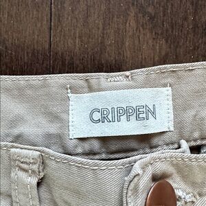 Women's Beige Cropped Pants
